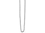 Kette ohne Anhänger ADELIA´S "Halskette aus Edelstahl 80 cm", silber, Halsketten, Damen, 80cm, Edelstahl, Ideal zum Verschenken – schlicht und stilvoll