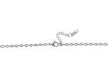 Kette ohne Anhänger ADELIA´S "Halskette mit Anhänger – Münze aus Edelstahl", silber, Halsketten, Damen, 48cm, Edelstahl, Ideal als Geschenk für besondere Anlässe