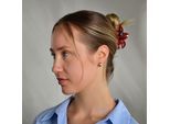 Klappcreolen ADELIA´S "Ohrringe – Klappcreole aus Edelstahl", Damen, Gr. Damen, Edelstahl, silber, Ohrringe Klappcreolen, Ein stilvolles Geschenk für besondere Momente