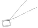Kette ohne Anhänger ADELIA´S "Halskette mit Anhänger – aus Edelstahl", silber, Halsketten, Damen, 43cm, Edelstahl, Ideal als Geschenk – dezent und elegant