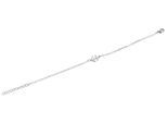 Armband ADELIA´S "Armband aus Edelstahl 17 cm", silber, Armbänder, Damen, 17cm, Edelstahl, Armband, Ideal zum Verschenken – schlicht und stilvoll