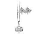 Kette ohne Anhänger ADELIA´S "Halskette mit Anhänger – Lebensbaum aus Edelstahl", silber, Halsketten, Damen, 43cm, Edelstahl, Ein Geschenk, das Freude macht