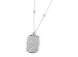 Kette ohne Anhänger ADELIA´S "Halskette mit Anhänger – aus Edelstahl", silber, Halsketten, Damen, 45cm, Edelstahl, Ideal als Geschenk für besondere Anlässe