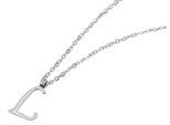 Kette ohne Anhänger ADELIA´S "Halskette mit Anhänger – Buchstabe S aus Edelstahl", silber, Halsketten, Damen, 48cm, Edelstahl, Geschenkidee: zeitlos und vielseitig