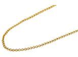 Kette ohne Anhänger ADELIA´S "Halskette – Erbskette aus Edelstahl 90 cm", gold, Halsketten, Damen, 90cm, Edelstahl, Zum Verschenken – passend für viele Anlässe