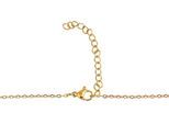 Kette ohne Anhänger ADELIA´S "Halskette mit Anhänger – aus Edelstahl", gold, Halsketten, Damen, 50cm, Edelstahl, Zum Verschenken – passend für viele Anlässe