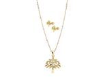 Kette ohne Anhänger ADELIA´S "Halskette – Lebensbaum aus Edelstahl 45 cm", gold, Halsketten, Damen, 45cm, Edelstahl, Perfekt als Geschenk zum Geburtstag