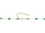 Kette ohne Anhänger ADELIA´S "Halskette aus Edelstahl 40 cm", gold, Halsketten, Damen, 40cm, Edelstahl, Zum Verschenken – passend für viele Anlässe