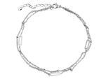 Armband ADELIA´S "Armband aus Edelstahl 24+5 cm", silber, Armbänder, Damen, 29cm, Edelstahl, Armband, Ideal als Geschenk – dezent und elegant