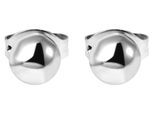 Paar Ohrhänger ADELIA´S "Ohrringe – Ohrstecker aus Titan", Damen, Gr. Unisex, Titan, silber, Ohrringe, Ideal zum Verschenken – schlicht und stilvoll