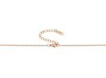 Kette ohne Anhänger ADELIA´S "Halskette mit Anhänger – aus Edelstahl", rosa (gold), Halsketten, Damen, 43cm, Edelstahl, Schöne Geschenkidee zum Weihnachten