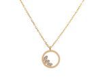 Kette ohne Anhänger ADELIA´S "Halskette mit Anhänger – aus Edelstahl", gold, Halsketten, Damen, 43cm, Edelstahl, Ein Geschenk, das Freude macht