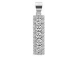 Kettenanhänger ADELIA´S "Anhänger – Herzanhänger aus 925 Silber mit Zirkonia", silber, Schmuckanhänger, Damen, Silber 925 (Sterlingsilber), Kettenanhänger, Schöne Geschenkidee zum einfach so