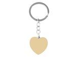 Kettenanhänger ADELIA´S "Anhänger – Schlüssel Gravuranhänger aus Edelstahl", beige (silber), Schmuckanhänger, Damen, Edelstahl, Kettenanhänger, Zum Verschenken – ideal zum einen besonderen Tag