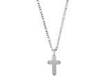 Kette ohne Anhänger ADELIA´S "Halskette mit Anhänger – Kreuz aus Edelstahl", silber, Halsketten, Damen, 60cm, Edelstahl, Perfekt zum Verschenken an besondere Menschen