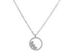 Kette ohne Anhänger ADELIA´S "Halskette mit Anhänger – aus Edelstahl", silber, Halsketten, Damen, 43cm, Edelstahl, Perfekt als Geschenk für besondere Menschen