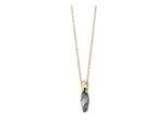 Kette ohne Anhänger ADELIA´S "Halskette aus Edelstahl 42+5", gold, Halsketten, Damen, 47cm, Edelstahl, Ideal als Geschenk – dezent und elegant