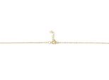 Kette ohne Anhänger ADELIA´S "Halskette mit Anhänger – Kreuz aus Edelstahl", gold, Halsketten, Damen, 43cm, Edelstahl, Ideal als Geschenk zum Jubiläum