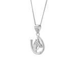 Kettenanhänger ADELIA´S "Anhänger – Pferd Anhänger aus 925 Silber", silber, Schmuckanhänger, Mädchen, Silber 925 (Sterlingsilber), Kettenanhänger, Ideal als Geschenk – dezent und elegant
