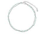 Kettenanhänger ADELIA´S "Anhänger aus Edelstahl mit Perle", silber, Schmuckanhänger, Damen, Edelstahl, Kettenanhänger, Geschenkidee: zeitlos und vielseitig