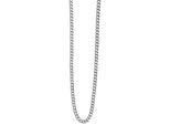 Kette ohne Anhänger ADELIA´S "Halskette – Panzerkette aus Edelstahl 50 cm", silber, Halsketten, Damen, 50cm, Edelstahl, Eine schöne Geschenkidee für jeden Anlass