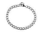 Armband ADELIA´S "Armband – Panzerarmband aus Edelstahl 18+1 cm", silber, Armbänder, Damen, 19cm, Edelstahl, Armband, Zum Verschenken – ideal zum einfach so