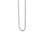 Kette ohne Anhänger ADELIA´S "Halskette – Kordelkette aus Edelstahl 60 cm", silber, Halsketten, Damen, 60cm, Edelstahl, Geschenkidee: zeitlos und vielseitig