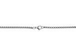 Kette ohne Anhänger ADELIA´S "Halskette mit Anhänger – Kreuz aus Edelstahl", silber, Halsketten, Damen, 61cm, Edelstahl, Ideal als Geschenk für besondere Anlässe