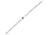 Armband ADELIA´S "Armband aus Edelstahl 18 cm", silber, Armbänder, Damen, 18cm, Edelstahl, Armband, Schöne Geschenkidee zum einen besonderen Tag