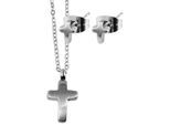 Kette ohne Anhänger ADELIA´S "Halskette mit Anhänger – aus Edelstahl", silber, Halsketten, Damen, 48cm, Edelstahl, Ein Geschenk, das Freude macht