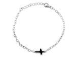 Armband ADELIA´S "Armband aus Edelstahl 18 cm", silber, Armbänder, Damen, 18cm, Edelstahl, Armband, Zum Verschenken – ideal zum einen besonderen Tag