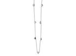 Kette ohne Anhänger ADELIA´S "Halskette mit Anhänger – Herz aus Edelstahl", silber, Halsketten, Damen, 40cm, Edelstahl, Zum Verschenken an Menschen, die Ihnen am Herzen liegen