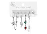 Paar Ohrhänger ADELIA´S "Ohrringe – Ohrstecker aus Edelstahl", Damen, Gr. Damen, Edelstahl, silber, Ohrringe, Zum Verschenken – ideal zum einen besonderen Tag