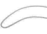 Kette ohne Anhänger ADELIA´S "Halskette – Panzerkette aus Edelstahl 70 cm", silber, Halsketten, Damen, 70cm, Edelstahl, Zum Verschenken – passend für viele Anlässe