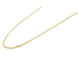 Kette ohne Anhänger ADELIA´S "Halskette – Ankerkette aus Edelstahl 80+5", gold, Halsketten, Damen, 85cm, Edelstahl, Schöne Geschenkidee zum Muttertag
