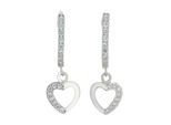 Kettenanhänger ADELIA´S "Anhänger – Herzanhänger aus 925 Silber", silber, Schmuckanhänger, Damen, Silber 925 (Sterlingsilber), Kettenanhänger, Schöne Geschenkidee zum Valentinstag