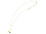 Kette ohne Anhänger ADELIA´S "Halskette mit Anhänger – Medaillon aus Edelstahl", gold, Halsketten, Damen, 48cm, Edelstahl, Schöne Geschenkidee zum Jubiläum