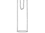 Kette ohne Anhänger ADELIA´S "Halskette mit Anhänger – aus Edelstahl", silber, Halsketten, Damen, 80cm, Edelstahl, Geschenkidee: zeitlos und vielseitig