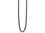 Kette ohne Anhänger ADELIA´S "Halskette aus Edelstahl 70 cm", schwarz, Halsketten, Damen, 70cm, Edelstahl, Zum Verschenken an Menschen, die Ihnen am Herzen liegen