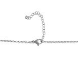 Kette ohne Anhänger ADELIA´S "Halskette mit Anhänger – Kreuz aus Edelstahl", silber, Halsketten, Damen, 45cm, Edelstahl, Ein Geschenk, das Freude macht