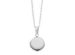 Kette ohne Anhänger ADELIA´S "Halskette mit Anhänger – Medaillon aus Edelstahl", silber, Halsketten, Damen, 48cm, Edelstahl, Ideal als Geschenk zum einen besonderen Tag