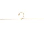 Kette ohne Anhänger ADELIA´S "Halskette – Kreuz aus Edelstahl 43 cm", gold, Halsketten, Damen, 43cm, Edelstahl, Eine schöne Geschenkidee für jeden Anlass
