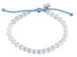 Armband ADELIA´S "Armband aus Edelstahl mit Perle 21 cm", blau, Armbänder, Damen, 21cm, Edelstahl, Armband, Geschenkidee: zeitlos und vielseitig