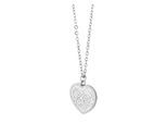 Kette ohne Anhänger ADELIA´S "Halskette – Ankerkette aus Edelstahl mit Zirkonia 42 cm", silber, Halsketten, Damen, 42cm, Edelstahl, Perfekt als Geschenk für besondere Menschen