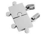 Kettenanhänger ADELIA´S "Anhänger aus Edelstahl", silber, Schmuckanhänger, Damen, Edelstahl, Kettenanhänger, Ideal als Geschenk für besondere Anlässe
