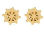 Paar Ohrhänger ADELIA´S "Ohrringe – Ohrstecker aus Edelstahl", Damen, Gr. Damen, Edelstahl, gold, Ohrringe, Zum Verschenken – ideal zum Valentinstag
