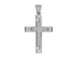 Kettenanhänger ADELIA´S "Anhänger – Kreuz Kreuzanhänger aus Edelstahl", silber, Schmuckanhänger, Damen, Edelstahl, Kettenanhänger, Geschenkidee: zeitlos und vielseitig