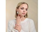 Paar Ohrhänger ADELIA´S "Ohrringe – Ohrstecker aus Edelstahl", Damen, Gr. Damen, Edelstahl, silber, Ohrringe, Zum Verschenken – passend für viele Anlässe
