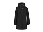 Outdoorjacke LUHTA "Luhta Jacke Fuomarila", Damen, Gr. 40, schwarz, Stoff, 88% Polyester, 12% Baumwolle, normal, Jacken Outdoorjacke