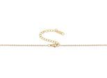 Kette ohne Anhänger ADELIA´S "Halskette mit Anhänger – aus Edelstahl", gold, Halsketten, Damen, 43cm, Edelstahl, Ein kleines Geschenk mit großer Wirkung